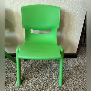 IKEA Kids Green Chair HTF
